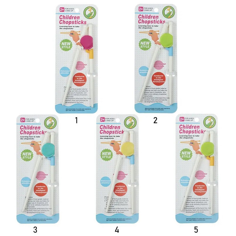 Unelte pentru mâncare chinezească Veselă pentru bebeluși Veselă drăguță pentru copii Bețișoare de antrenament Bețișoare de învățare Învățare distractivă ușoară