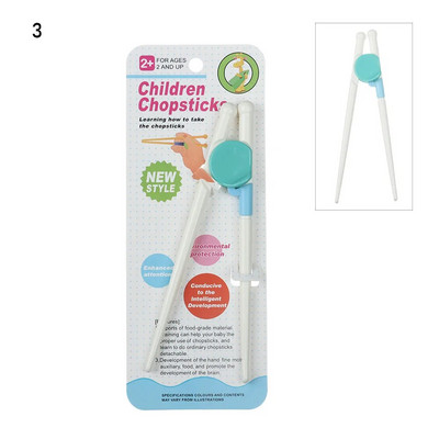 1 pereche de bețișoare pentru antrenament pentru învățare pentru bebeluși, animale din desene animate, pentru începători, pentru bețișoare pentru copii