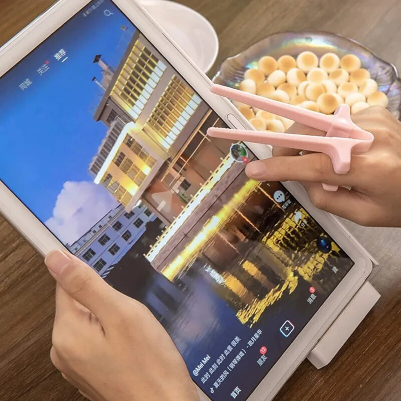 Bețișoare pentru degete pentru jucători Agrafe pentru gustare Manșoane pentru degete pentru gaming Controlere de joc Pensete alimentare reutilizabile Clese pentru degete Lazy Clip