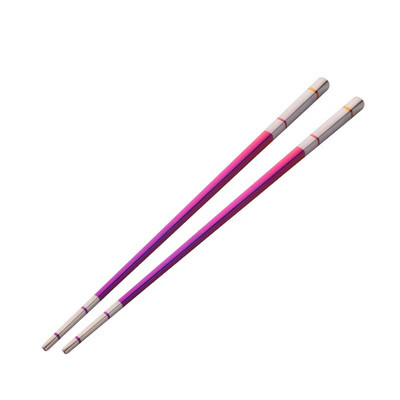 2 perechi de bețișoare chinezești Veselă coreeană Bețișoare de sushi japoneze Gravoare cu laser Bețișoare de metal auriu Bețișoare de modă