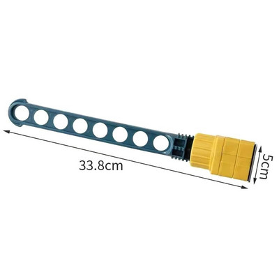 Suport de uscare cu opt găuri pentru interior Fereastră de balcon Suport portabil multifuncțional pentru agățat pentru tije