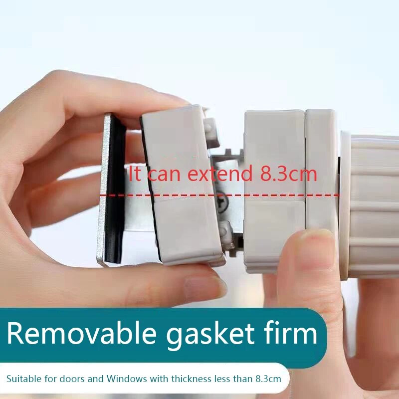 Suport de uscare cu opt găuri pentru interior Fereastră de balcon Suport portabil multifuncțional pentru agățat pentru tije