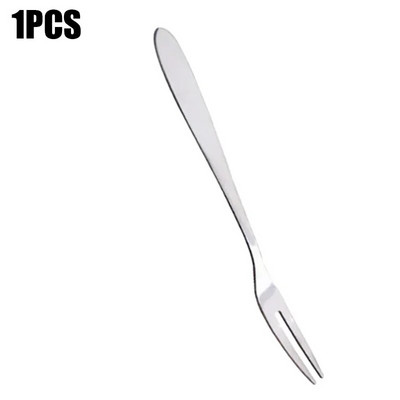 1/5/10 vnt Vaisių šakutė nerūdijančio plieno dvidantė šakutė pyrago šakutė Western Small Fork daugiafunkciniai buitinės virtuvės priedai