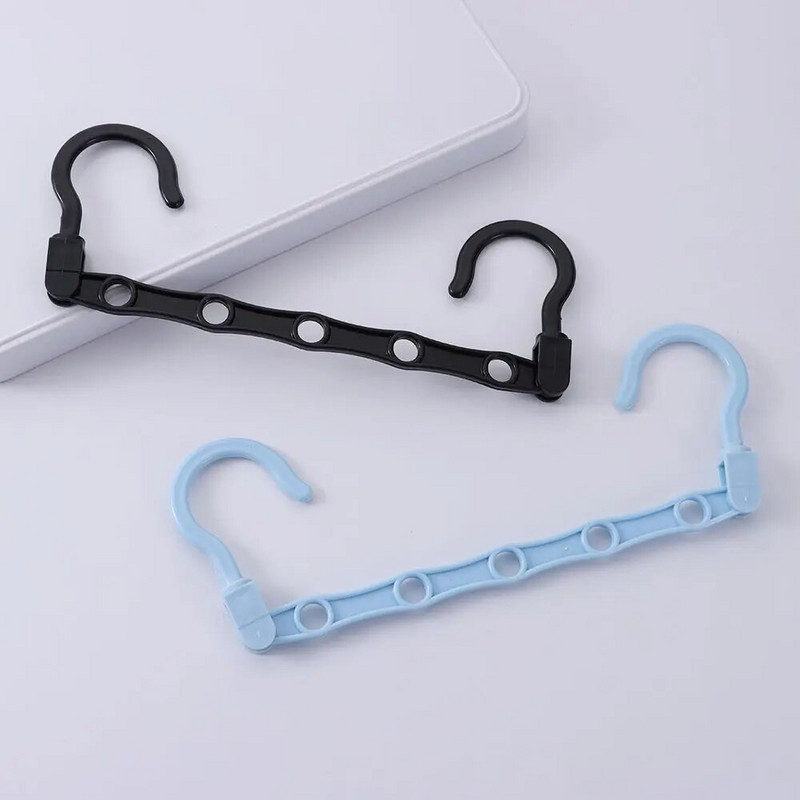 Nauji drabužių laikikliai sulankstomi daugiafunkciniai spintos tvarkyklės 5 skylių drabužių kabykla Vietą taupanti stebuklinga kabykla