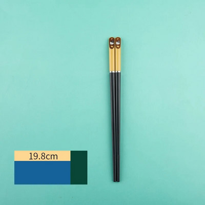 1 pereche de bețișoare de antrenament drăguțe pentru copii, bețișoare de desene animate pentru copii, veselă de iluminare pentru copii, bețișoare antiderapante