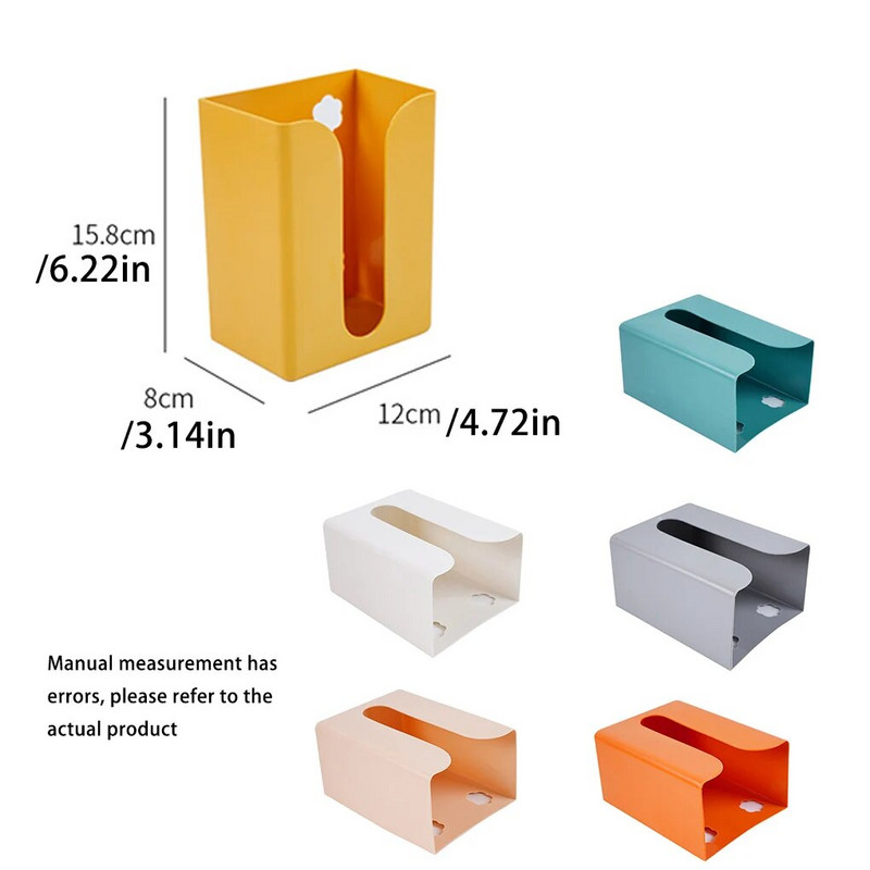 Seinale kinnitatav koehoidja, kleepuva salvrätiku karbi kate jaotur WC salvrätikud salvrätikute hoiustamisvahend riiul köögi jaoks vannituppa