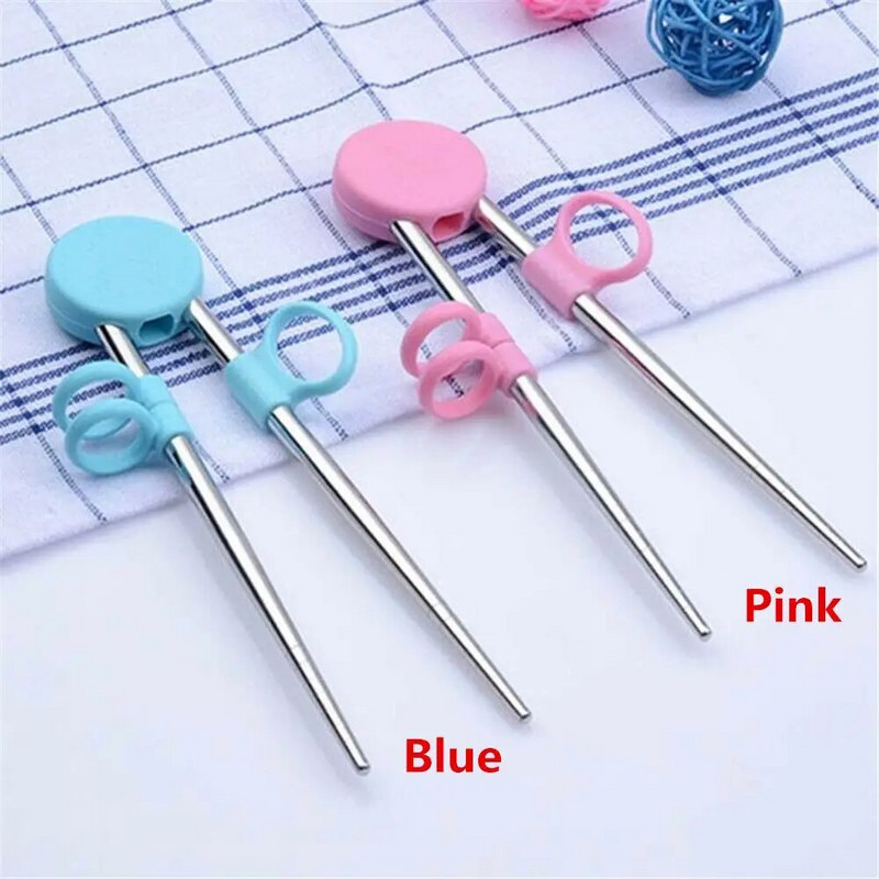 Vesele de masă pentru bebeluși care folosesc instrumentul de antrenament Bețișoare de antrenament de desene animate Bețișoarele de practică Antrenament de mâncare Ajutor de învățare