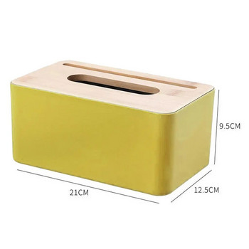 Χαρτοθήκη Tissue Box Bamboo PP Κύριο σώμα για οικιακά αυτοκίνητα