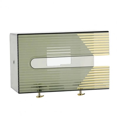 Ant sienos tvirtinamas servetėlių dėžutės popierinių rankšluosčių laikiklis, skirtas virtuvės biuro servetėlių konteineriui kūdikių servetėlėms popierinės laikymo dėžutės servetėlių laikiklis