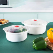 Užsandarintos dėžutės kišenė Patogus, patvarus, universalus, efektyvus maisto kokybės mikrobangų krosnelės talpyklos Mikrobangų krosnelė su dangčiu Greitas įkaitinimas