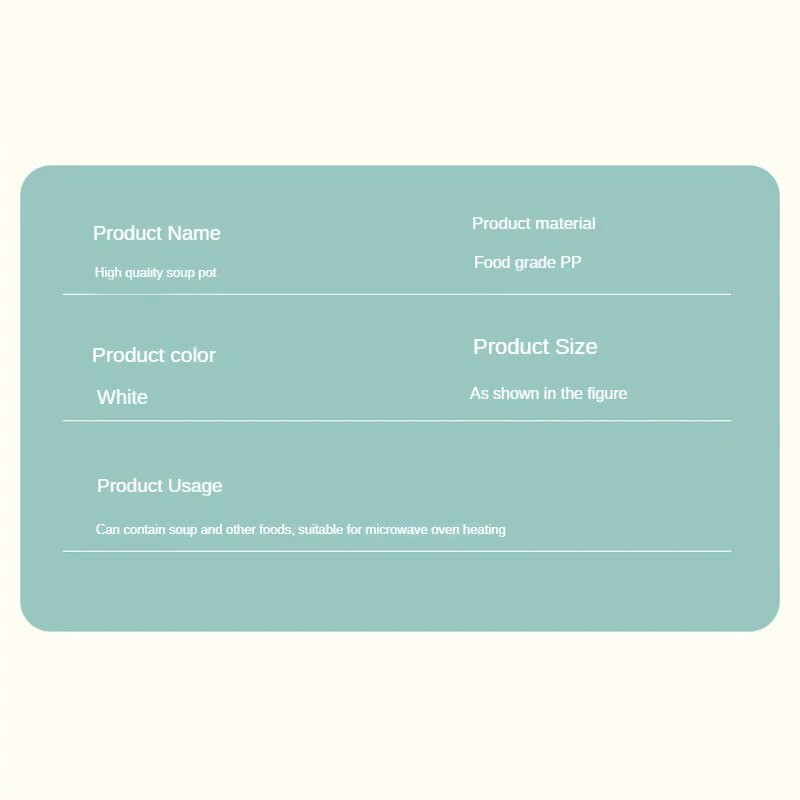 Užsandarintos dėžutės kišenė Patogus, patvarus, universalus, efektyvus maisto kokybės mikrobangų krosnelės talpyklos Mikrobangų krosnelė su dangčiu Greitas įkaitinimas