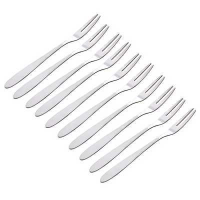 Nerūdijančio plieno vaisių šakutės Desertinės šakutės Puikus mini šakučių rinkinys Užkandžių pyragas Desertinės šakutės Kavinė Namų vakarėlis Restoranas Stalo reikmenys