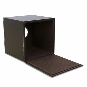 PU Δερμάτινο τετράγωνο κάλυμμα κουτιού χαρτομάντιλου προσώπου Κομψή θήκη χαρτοπετσέτας πάγκου χαρτοπετσέτας για σαλόνι σπιτιού