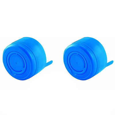 2/5 db kiömlésmentes kupak csere 55 mm-es 3 és 5 gallonos kiömlésmentes vizeskancsó sapkák újrafelhasználható vizespalack pattintható kupakja fröccsenésgátló hámlasztás