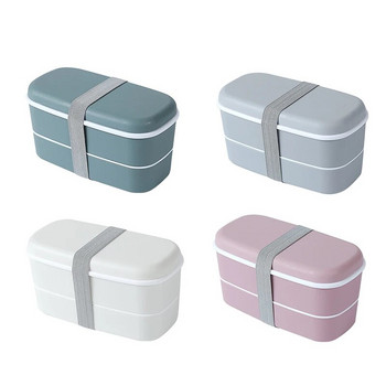 Κουτί μεσημεριανού γεύματος σε φούρνο μικροκυμάτων Bento Box για μεσημεριανό γεύμα σε φούρνο μικροκυμάτων για παιδιά Κουτί μεσημεριανού γεύματος ιαπωνικού τύπου Κουτιά γεύματος για φοιτητές
