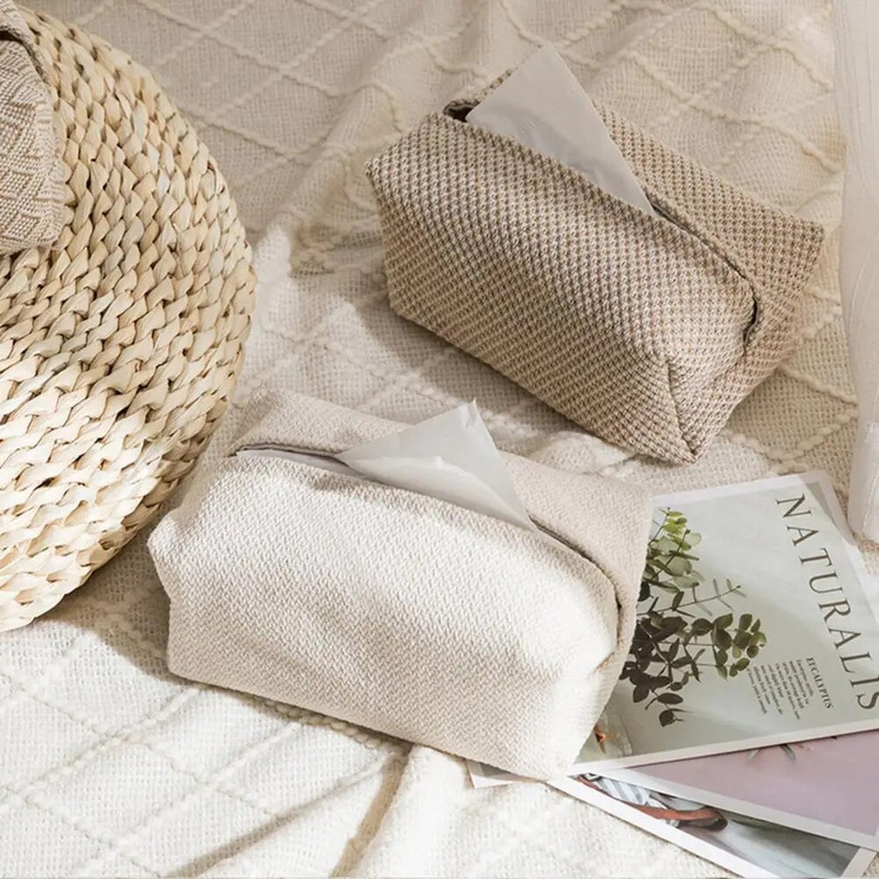 Porálló Sima húzás Tárolás Étkezőasztal Szalvétadagoló Zsebkendő Papír Doboz Selyemkendő Háztartási kellékek