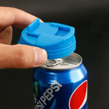 Tutup Atas Botol Soda Saver Caps Top Can Cover Fizz Coke Drink Soda Lid Caps Wine Botol Stopper Flip Protector Многократна употреба/1PC