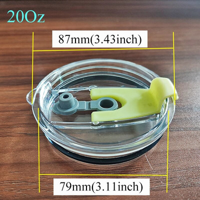 12-30 oz tömítő flakon fedele, fröccsenésmentes, sima műanyag fedelek az Ozark Trail Rtic Yeti pohár pohárhoz, többszínű termosz csésze