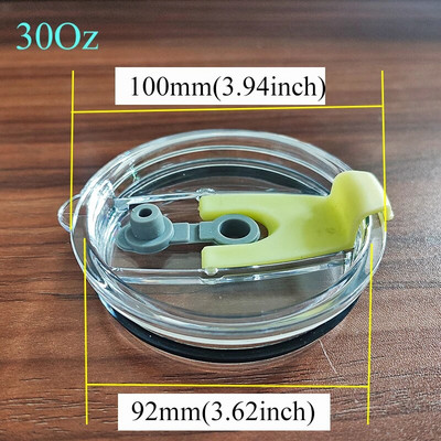 12-30 oz tömítő flakon fedele, fröccsenésmentes, sima műanyag fedelek az Ozark Trail Rtic Yeti pohár pohárhoz, többszínű termosz csésze