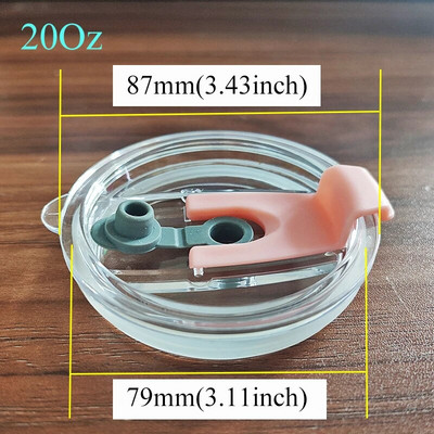 12-30 oz tömítő flakon fedele, fröccsenésmentes, sima műanyag fedelek az Ozark Trail Rtic Yeti pohár pohárhoz, többszínű termosz csésze