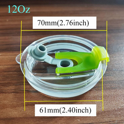 12-30 oz tömítő flakon fedele, fröccsenésmentes, sima műanyag fedelek az Ozark Trail Rtic Yeti pohár pohárhoz, többszínű termosz csésze