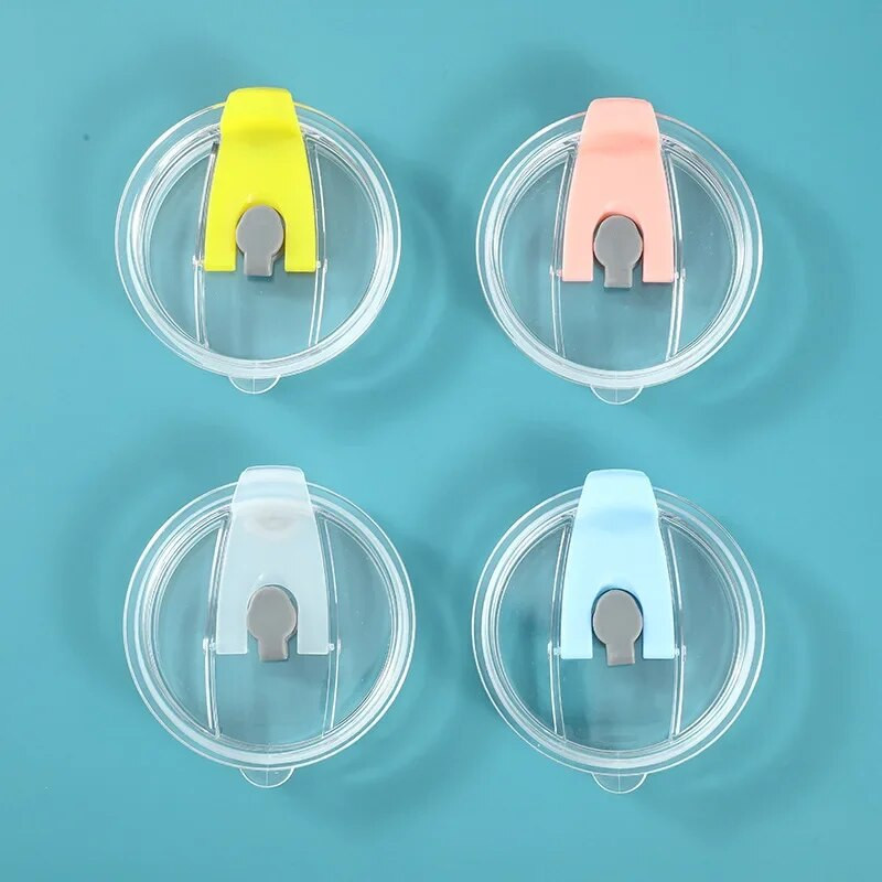 12-30 oz tömítő flakon fedele, fröccsenésmentes, sima műanyag fedelek az Ozark Trail Rtic Yeti pohár pohárhoz, többszínű termosz csésze