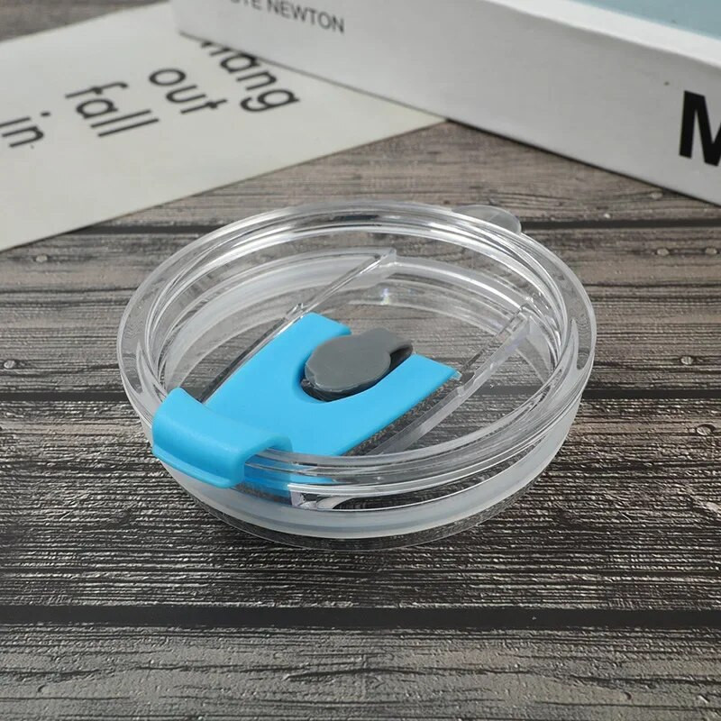 12-30 oz tömítő flakon fedele, fröccsenésmentes, sima műanyag fedelek az Ozark Trail Rtic Yeti pohár pohárhoz, többszínű termosz csésze