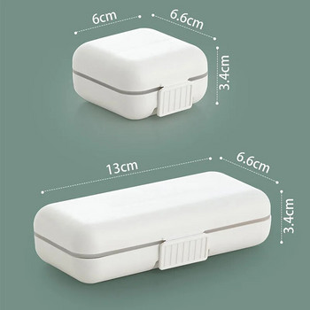Portable Pill Organizer Moisture Proof Travel Medicine Box Drug Container 8/5 Grids for Pocket Purse Vitamin Jewelry Storage