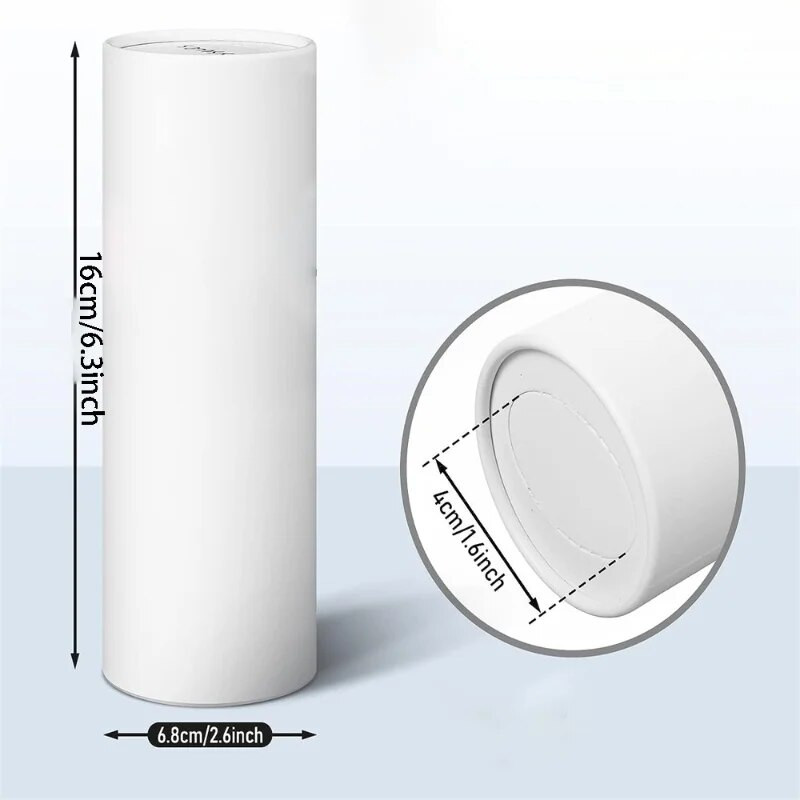 Baltas audinio vamzdelis, skirtas automobilio cilindro popierinei dėžutei poplėvelė Namų kambario aksesuarai Geriamųjų servetėlių laikikliai Audinių laikymo tvarkyklė