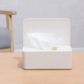 Plastikinė servetėlių dėžutė šlapių audinių laikiklis kūdikių servetėlės Popierinė laikymo dėžutė Popierinių rankšluosčių dozatorius Namų servetėlių laikiklis
