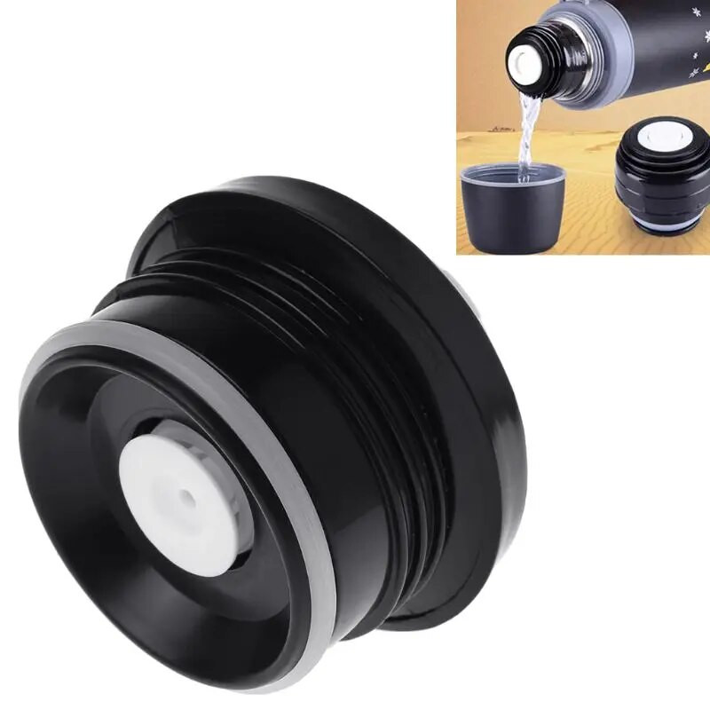 367A 5.2-7.5cm Capac pentru sticle termos din plastic de calitate alimentară Capac pentru balon sub vid, sigur, sănătos, accesorii pentru termos din inox