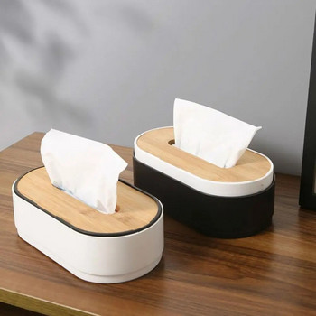 Контейнер за кърпички Модна масичка за кафе Плот за кърпички Дозатор за тоалетна хартия Кутия за кърпички с голям капацитет