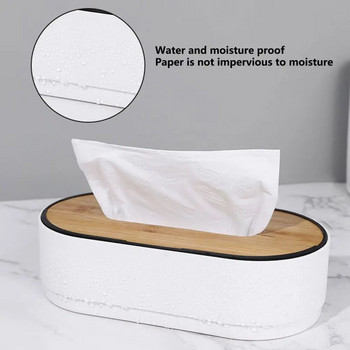 Контейнер за кърпички Модна масичка за кафе Плот за кърпички Дозатор за тоалетна хартия Кутия за кърпички с голям капацитет