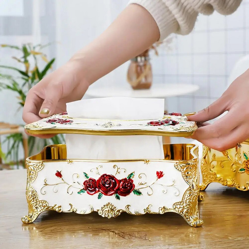 Tissue Dox mágneses szívású, levehető fedővel ellátott szalvétatartó 4 láb támasztékkal, könnyen utántölthető kivonat európai segélykendő tartály