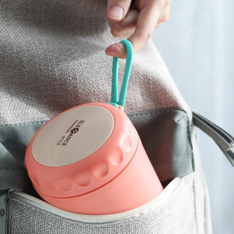 304 nerūdijančio plieno maisto terminis stiklainis, izoliuotas sriubos termosas, priešpiečių dėžutės gėrimo puodelis