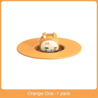 1 buc capac pentru pahare din silicon, rotund, universal, capac pentru cani de cafea anti-praf Cap sigilat cu suport pentru lingura Capac cu gel rezistent la caldura