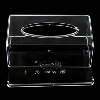 Ζεστό διαφανές χαρτομάντιλο Θήκη χαρτοπετσέτας Σαλόνι Home Organizer Paper Dispenser