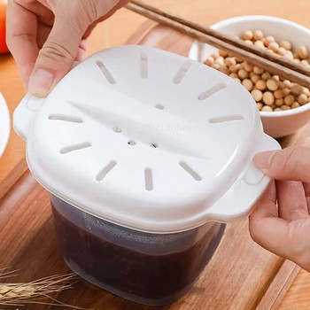 Φούρνος μικροκυμάτων Ρυζομάγειρα 700ML Πολυλειτουργική Ατμόλουτρα Ζεστή σούπα Μαγειρικής Bento Κουτί μεσημεριανού φαγητού Βαθμού PP Μαγειρικό σκεύος κουζίνας