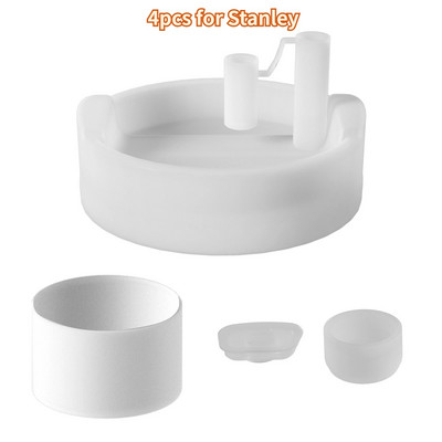 για Stanley κάλυμμα κυπέλλου σιλικόνης Straw Cap Proof Leak and Spill Proof Set Cup Cushion for Stanley 2.0 Κάλυμμα καπακιού φλυτζανιού 40oz