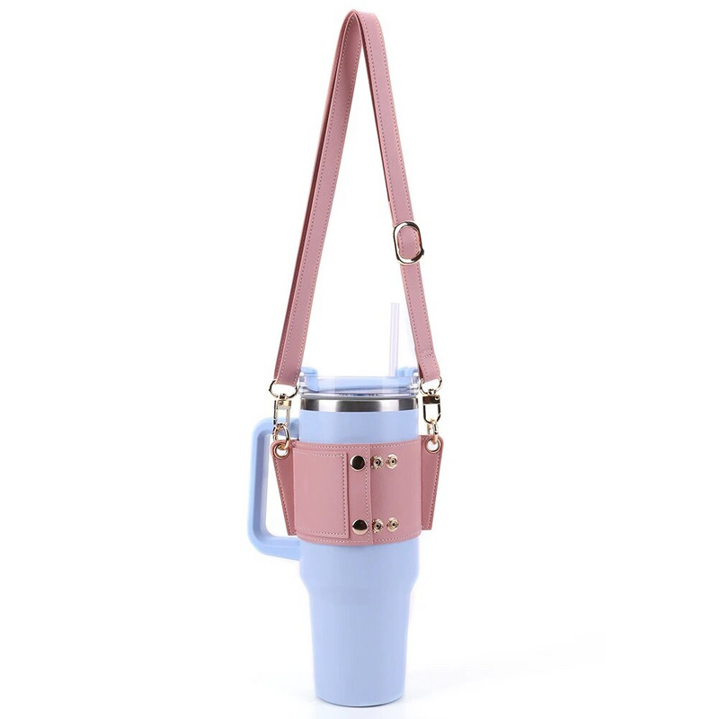 Δερμάτινη θήκη για μπουκάλια νερού PU Δερμάτινη θήκη για μπουκάλια νερού Σακούλα για μπουκάλια νερού για Stanley 30oz & 40oz