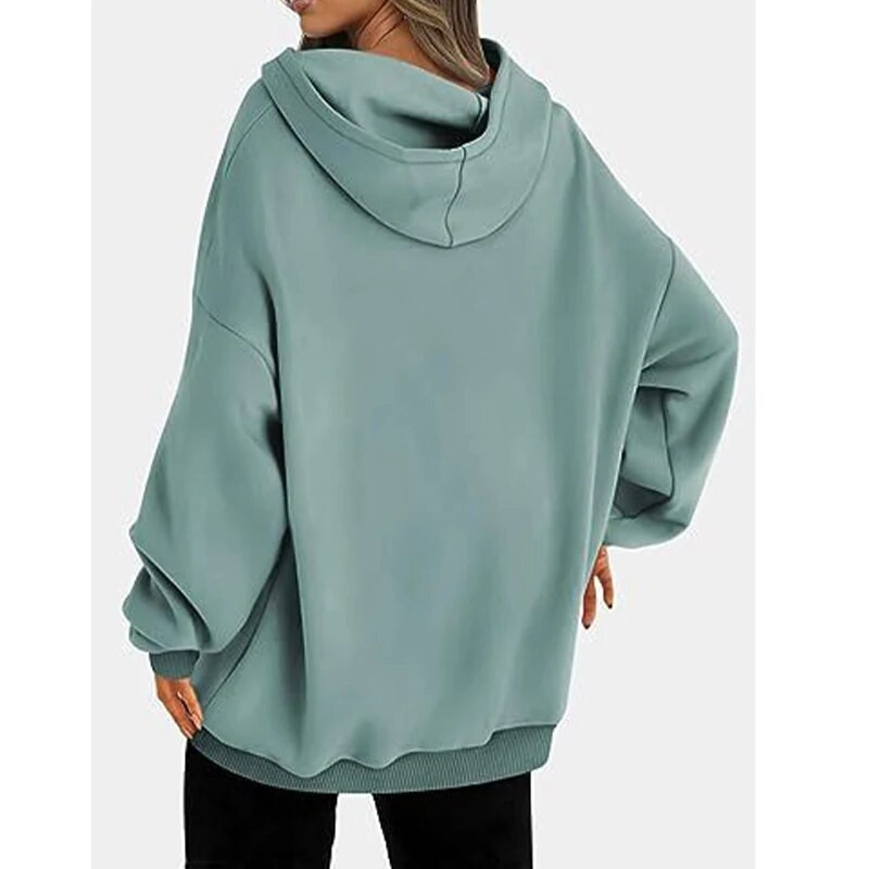 Jesenné kórejské športové hravé elegantné mikiny v preppy štýle pre ženy, neutrálne, jednofarebné, s dlhým rukávom, voľné, ležérne mikiny