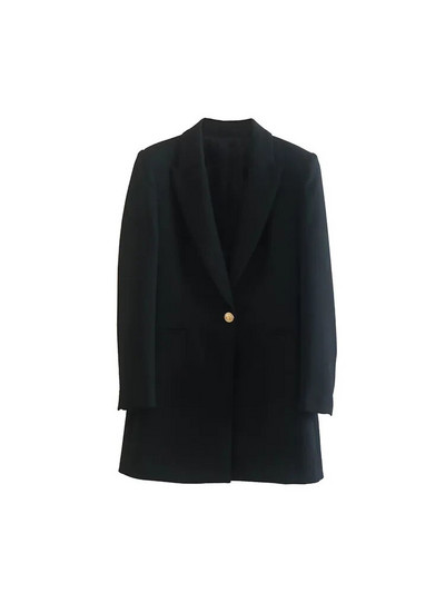 ZATRHMBM prašmatnios mados ilgos moteriškos švarko užsegimo senovinis kostiumas ilgomis rankovėmis švarkas Laisvalaikio biuro moteriški viršutiniai drabužiai Stilingi viršutiniai drabužiai