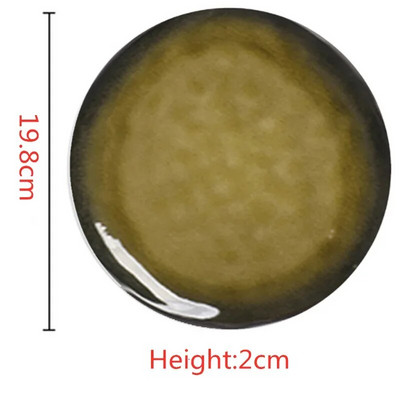 Začini za ljuti umak Posuda za jelo Keramički tanjur Mali tanjuri za posuđe Maslac senf Sushi Ocat Posuđe od soje Kuhinjski porculanski tanjurić