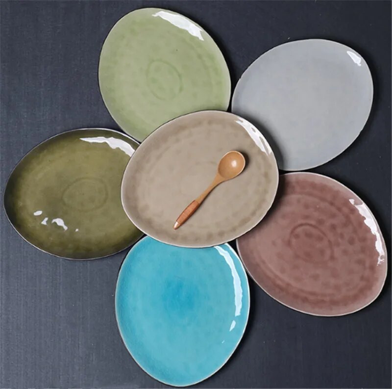 Začini za ljuti umak Posuda za jelo Keramički tanjur Mali tanjuri za posuđe Maslac senf Sushi Ocat Posuđe od soje Kuhinjski porculanski tanjurić