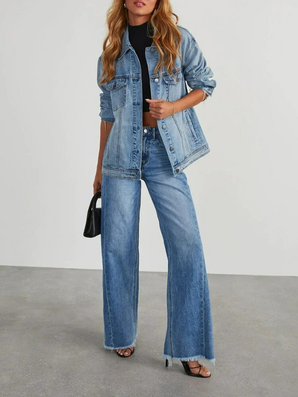 Farmer Női Baggy Farmer 2023 Új divat, magas derekú, egyenes lábú nadrág farmer nadrág Vintage kék farmer női anya farmernadrág