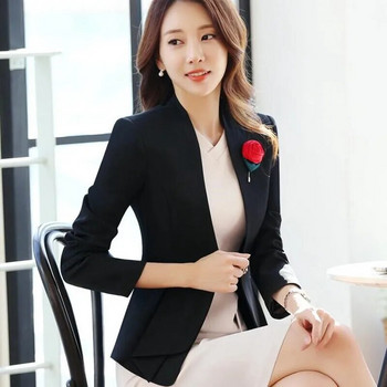 S-4XL Γυναικείο σακάκι σακάκι μόδας Κομψό Casual Slim Office OL Επίσημο κοστούμι Σακάκι Εργασίας Ανοιξιάτικο Φθινόπωρο Plus Size