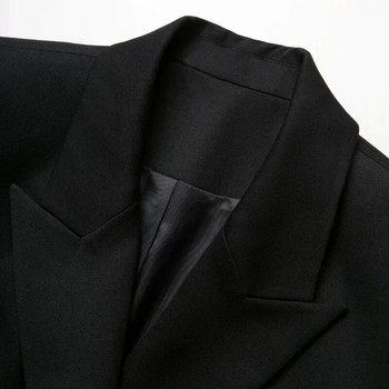 Business Casual Blazer Γυναικείο κοστούμι χονδρικής 2024 Άνοιξη φθινόπωρο Νέο γυναικείο κοστούμι σακάκι με στήθος Μόδα κοστούμια παλτό