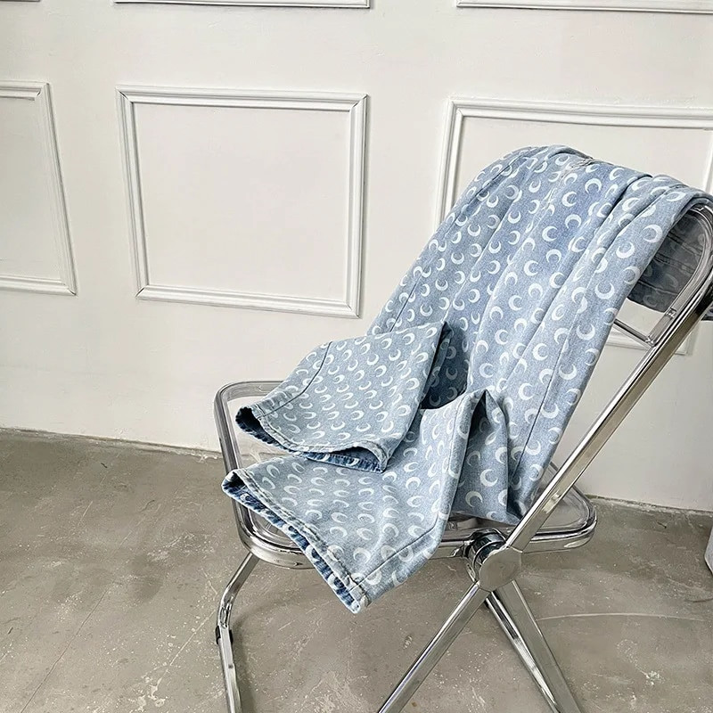 Nove modne široke ženske traperice visokog struka