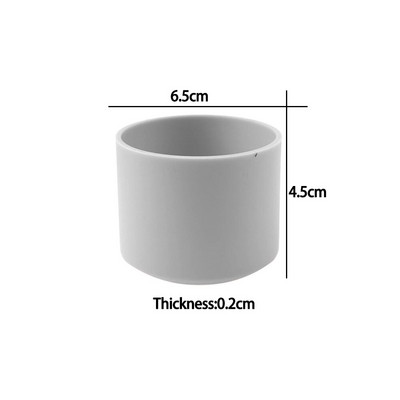 1 KOM 6,5 CM Silikonska toplinska izolacija Donji poklopac 65 MM Donji poklopac šalice Protuklizni omotač Podmetači za čaše Donji prsten