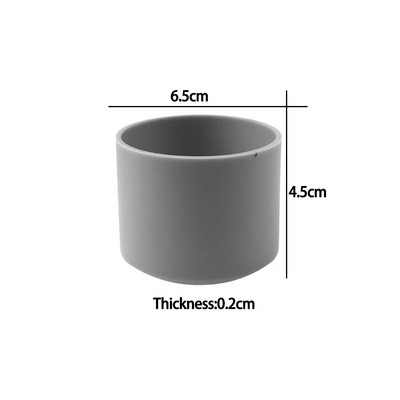 1 KOM 6,5 CM Silikonska toplinska izolacija Donji poklopac 65 MM Donji poklopac šalice Protuklizni omotač Podmetači za čaše Donji prsten
